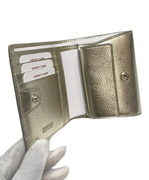 HIROFU（ヒロフ）HIROFU (ヒロフ) 【ピウメノ】二つ折り財布 レザー コンパクトウォレット ディスクの古着・服飾アイテム