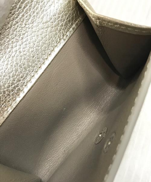 HIROFU（ヒロフ）HIROFU (ヒロフ) 【ピウメノ】二つ折り財布 レザー コンパクトウォレット ディスクの古着・服飾アイテム