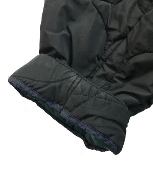 ENFOLD（エンフォルド）ENFOLD (エンフォルド) フェザーリーバーロングPコート ネイビー サイズ:SIZE 38の古着・服飾アイテム