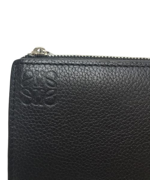 LOEWE（ロエベ）LOEWE (ロエベ) スリム コンパクト ウォレット ブラックの古着・服飾アイテム