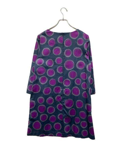 marimekko（マリメッコ）marimekko (マリメッコ) HUPULAワンピース パープル サイズ:SIZE 38 未使用品の古着・服飾アイテム