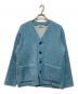 OUR LEGACY（アワーレガシー）の古着「BABY BLUE MOHAIR CARDIGAN（ベビー ブルー モヘア カーディガン）」｜ブルー