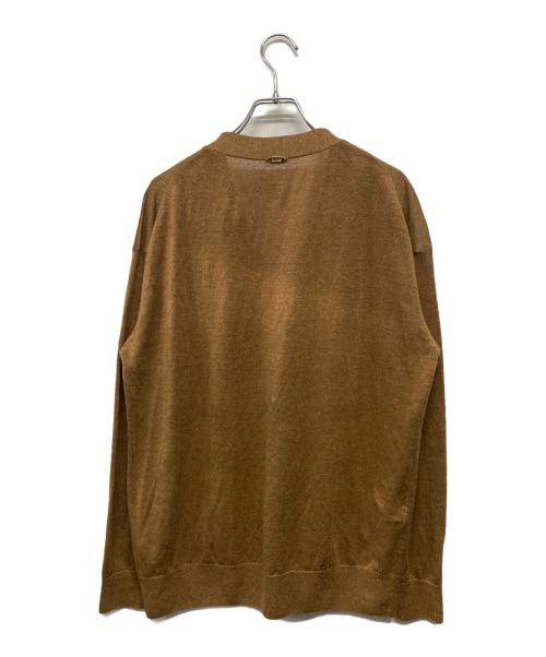 DEUXIEME CLASSE（ドゥーズィエム クラス）Deuxieme Classe (ドゥーズィエム クラス) BRONZER RICH CACHE カーディガン ブラウン サイズ:不明の古着・服飾アイテム