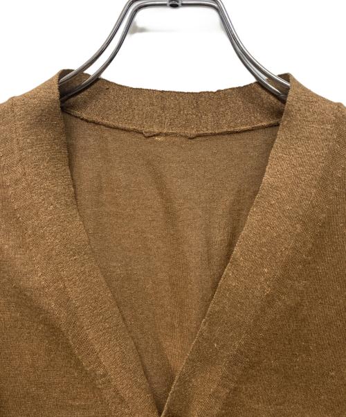 DEUXIEME CLASSE（ドゥーズィエム クラス）Deuxieme Classe (ドゥーズィエム クラス) BRONZER RICH CACHE カーディガン ブラウン サイズ:不明の古着・服飾アイテム