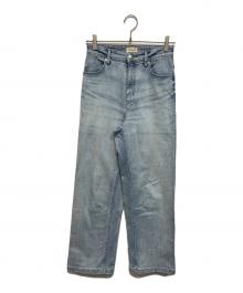 YANUK×IENA（ヤヌーク×イエナ）の古着「別注ワイドストレートデニム LILITH」｜インディゴ