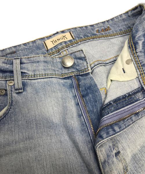 YANUK（ヤヌーク）YANUK (ヤヌーク) IENA (イエナ) 別注ワイドストレートデニム LILITH インディゴ サイズ:W24の古着・服飾アイテム