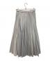 DEPAREILLE (デパリエ) プリーツロングスカート グレー サイズ:SIZE 38：12000円