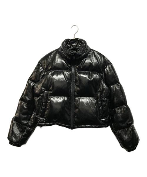 INSILENCE（インサイレンス）INSILENCE (インサイレンス) グリッター グースダウンジャケット ブラック サイズ:SIZE Sの古着・服飾アイテム