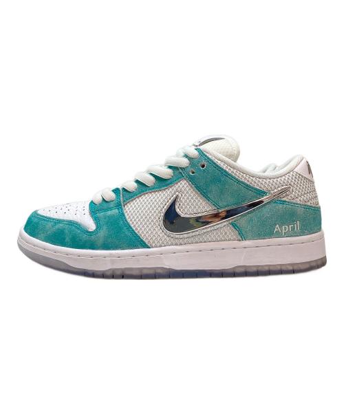 NIKE SB（ナイキエスビー）NIKE SB (ナイキエスビー) APRIL SKATEBOARDS (エイプリル・スケートボード) DUNK LOW PRO QS APR RACER BLUE/METALLIC  サイズ:27cmの古着・服飾アイテム