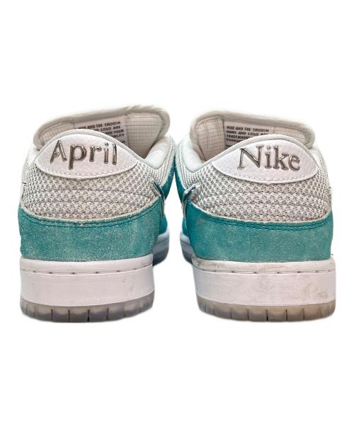 NIKE SB（ナイキエスビー）NIKE SB (ナイキエスビー) APRIL SKATEBOARDS (エイプリル・スケートボード) DUNK LOW PRO QS APR RACER BLUE/METALLIC  サイズ:27cmの古着・服飾アイテム