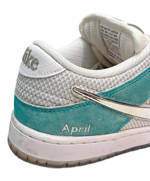NIKE SB（ナイキエスビー）NIKE SB (ナイキエスビー) APRIL SKATEBOARDS (エイプリル・スケートボード) DUNK LOW PRO QS APR RACER BLUE/METALLIC  サイズ:27cmの古着・服飾アイテム