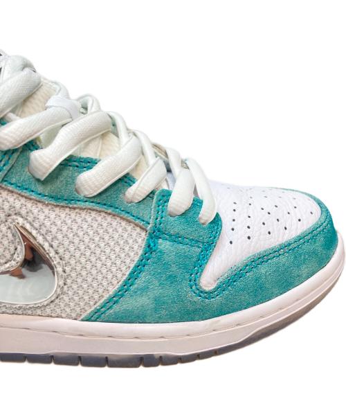 NIKE SB（ナイキエスビー）NIKE SB (ナイキエスビー) APRIL SKATEBOARDS (エイプリル・スケートボード) DUNK LOW PRO QS APR RACER BLUE/METALLIC  サイズ:27cmの古着・服飾アイテム