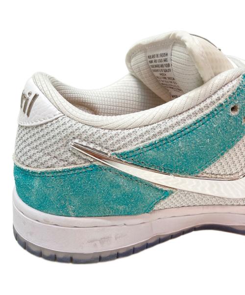 NIKE SB（ナイキエスビー）NIKE SB (ナイキエスビー) APRIL SKATEBOARDS (エイプリル・スケートボード) DUNK LOW PRO QS APR RACER BLUE/METALLIC  サイズ:27cmの古着・服飾アイテム