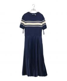 POLO RALPH LAUREN（ポロ・ラルフローレン）の古着「ドッキングワンピース」｜ネイビー