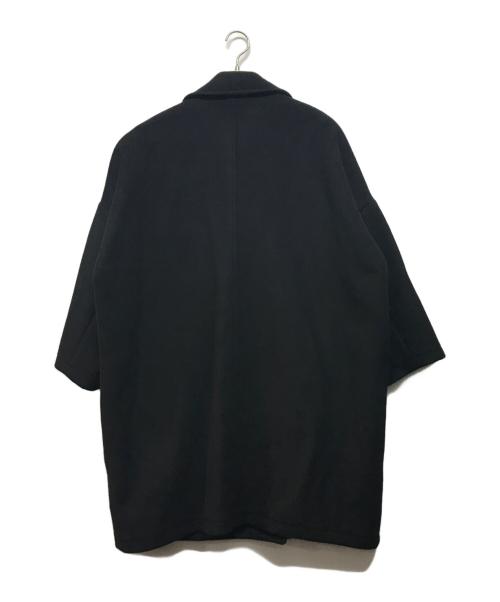 FRAMeWORK（フレームワーク）FRAMeWORK (フレームワーク) ロングPコート2 ブラック サイズ:SIZE 38の古着・服飾アイテム