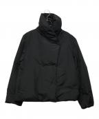 icBアイシービー）の古着「ADSダウンショートコート」｜ブラック