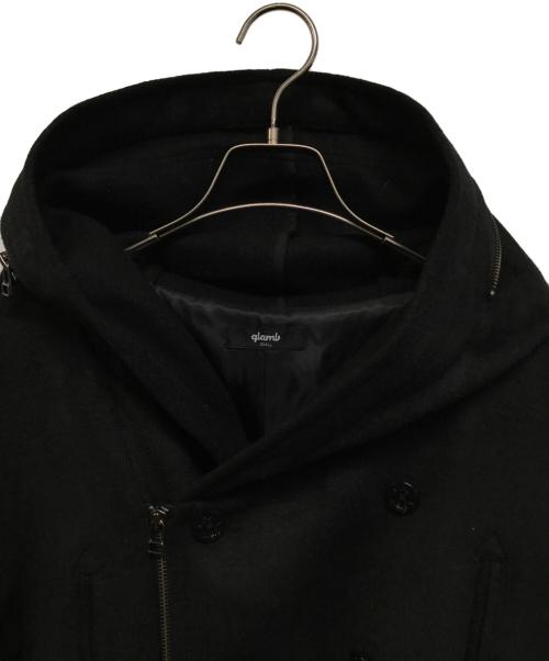 glamb（グラム）glamb (グラム) Carol Pea Coat（キャロル ピーコート） ブラック サイズ:Sの古着・服飾アイテム