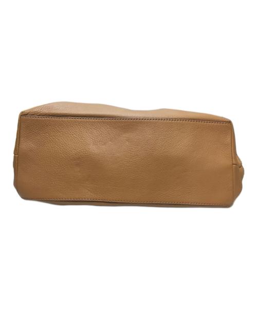 TORY BURCH（トリーバーチ）TORY BURCH (トリーバーチ) チェーンハンドルレザートートバッグ ブラウンの古着・服飾アイテム