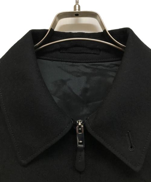 THE RERACS（ザ リラクス）THE RERACS (ザ リラクス) BALCOLLAR HARRINGTON JACKET(バルカラー・ハリントン・ジャケット) ブラック サイズ:SIZE 48の古着・服飾アイテム