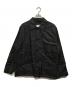 MM6 Maison Margiela（エムエムシックスメゾンマルジェラ）の古着「オーバーサイズ シャツ ジャケット」｜ブラック