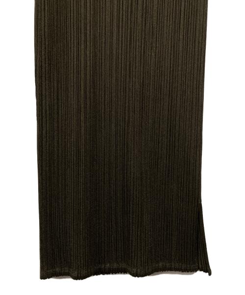 PLEATS PLEASE（プリーツプリーズ）PLEATS PLEASE (プリーツプリーズ) プリーツパンツ カーキ サイズ:SIZE 5の古着・服飾アイテム