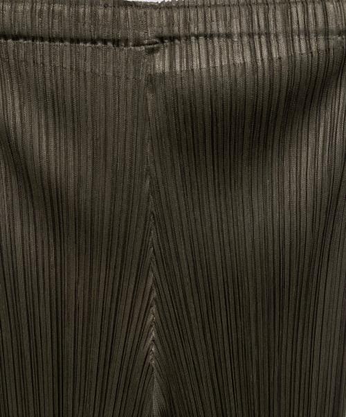PLEATS PLEASE（プリーツプリーズ）PLEATS PLEASE (プリーツプリーズ) プリーツパンツ カーキ サイズ:SIZE 5の古着・服飾アイテム