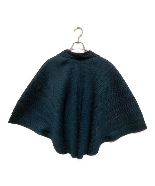 PLEATS PLEASE（プリーツプリーズ）PLEATS PLEASE (プリーツプリーズ) プリーツジャケット グリーン サイズ:3の古着・服飾アイテム