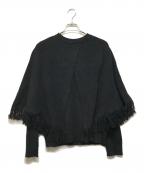 Maison MIHARA YASUHIROメゾン ミハラ ヤスヒロ）の古着「ケープニット」｜ブラック