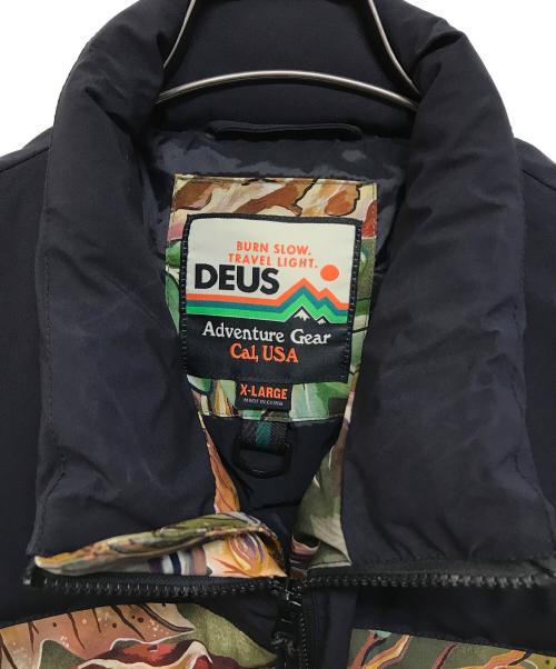 DEUS EX MACHINA（デウス エクス マキナ）DEUS EX MACHINA (デウス エクス マキナ) SCOUT PUFFER JACKET（スカウト パファー ジャケット） マルチカラー サイズ:SIZE XLの古着・服飾アイテム