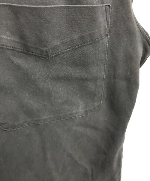 Jean Paul Gaultier homme（ジャンポールゴルチェオム）Jean Paul Gaultier homme (ジャンポールゴルチェオム) 袖ベルトスナップボタンシャツ ブラック サイズ:SIZE Lの古着・服飾アイテム