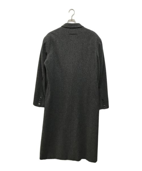 Jean Paul GAULTIER CLASSIQUE（ジャンポールゴルチエクラシック）Jean Paul GAULTIER CLASSIQUE (ジャンポールゴルチエクラシック) ウールナイロンピークドラペルコート グレー サイズ:SIZE Lの古着・服飾アイテム