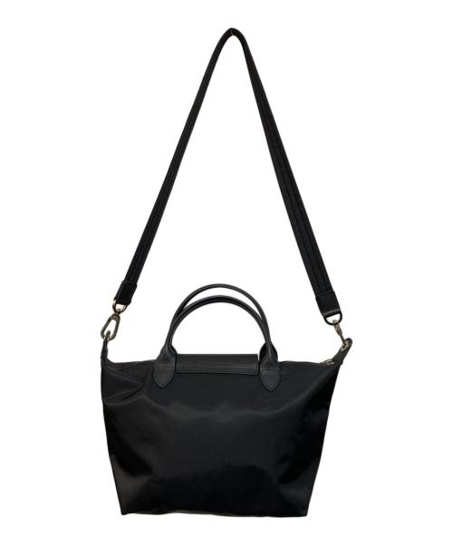 LONGCHAMP（ロンシャン）LONGCHAMP (ロンシャン) 2WAYショルダーバッグ ブラックの古着・服飾アイテム