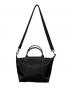 LONGCHAMP (ロンシャン) 2WAYショルダーバッグ ブラック：12000円