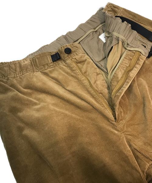 everyone（エブリワン）everyone (エブリワン) corduroy belted pants ブラウン サイズ:Lの古着・服飾アイテム