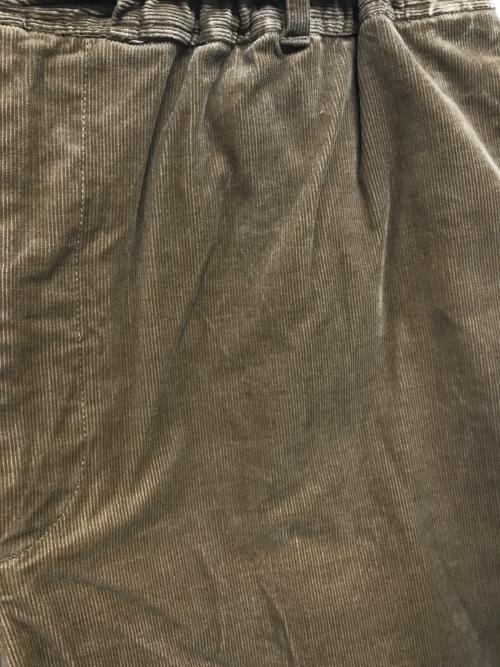 everyone（エブリワン）everyone (エブリワン) corduroy belted pants ブラウン サイズ:Lの古着・服飾アイテム