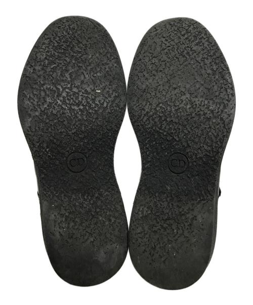DIOR HOMME（ディオール オム）DIOR HOMME (ディオール オム) ステープラーダブルモンク シューズ ブラック サイズ:SIZE 42の古着・服飾アイテム
