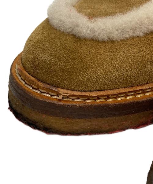 JACQUES SOLOVIERE（ジャック ソロヴィエール）JACQUES SOLOVIERE (ジャック ソロヴィエール) シープスキンモカシンローファー カーキ サイズ:SIZE 40の古着・服飾アイテム