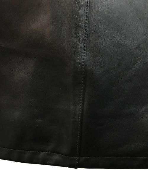 Schott（ショット）Schott (ショット) ラムレザーコーチジャケット ブラック サイズ:Lの古着・服飾アイテム