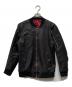 NO ID.（ノーアイディー）の古着「シングルライダースジャケット」｜ブラック
