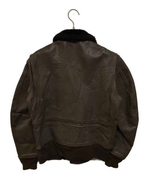U'S NAVY（アメリカ海軍）U'S NAVY (ユーエスネイビー) 70s G-1フライトジャケット ブラウン サイズ:SIZE 40の古着・服飾アイテム
