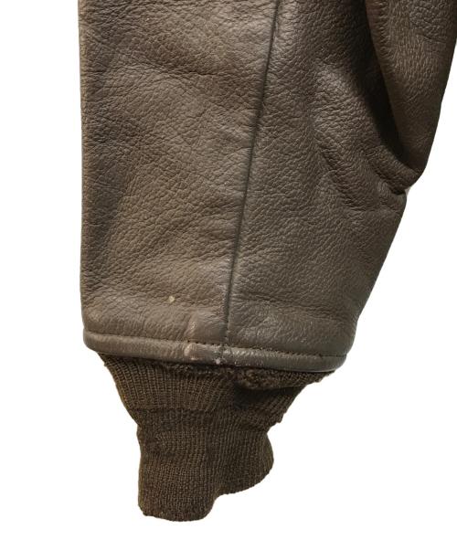 U'S NAVY（アメリカ海軍）U'S NAVY (ユーエスネイビー) 70s G-1フライトジャケット ブラウン サイズ:SIZE 40の古着・服飾アイテム