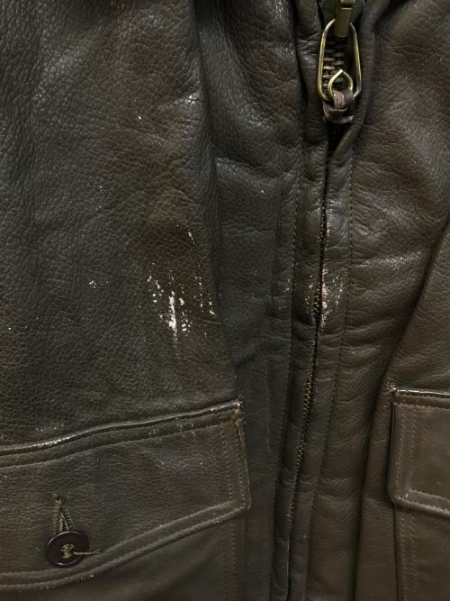 U'S NAVY（アメリカ海軍）U'S NAVY (ユーエスネイビー) 70s G-1フライトジャケット ブラウン サイズ:SIZE 40の古着・服飾アイテム