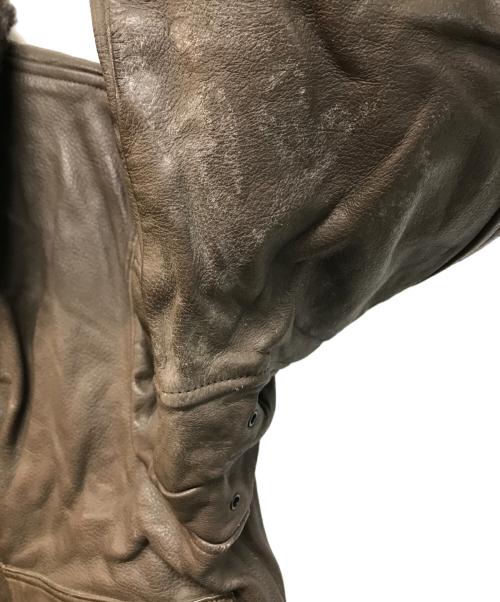 U'S NAVY（アメリカ海軍）U'S NAVY (ユーエスネイビー) 70s G-1フライトジャケット ブラウン サイズ:SIZE 40の古着・服飾アイテム