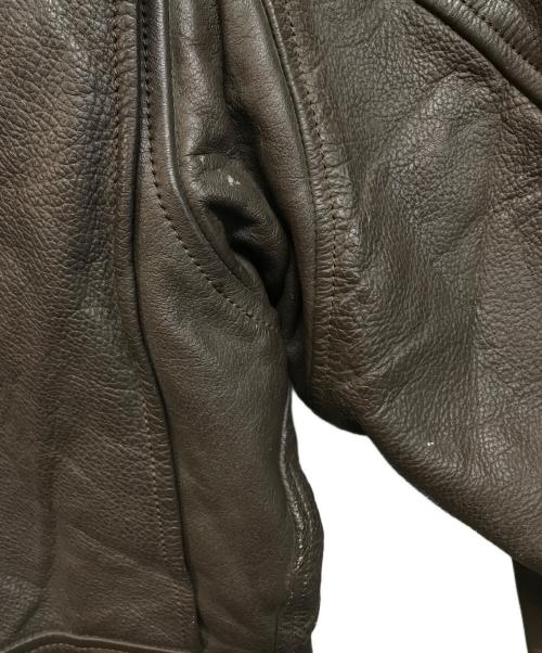 U'S NAVY（アメリカ海軍）U'S NAVY (ユーエスネイビー) 70s G-1フライトジャケット ブラウン サイズ:SIZE 40の古着・服飾アイテム