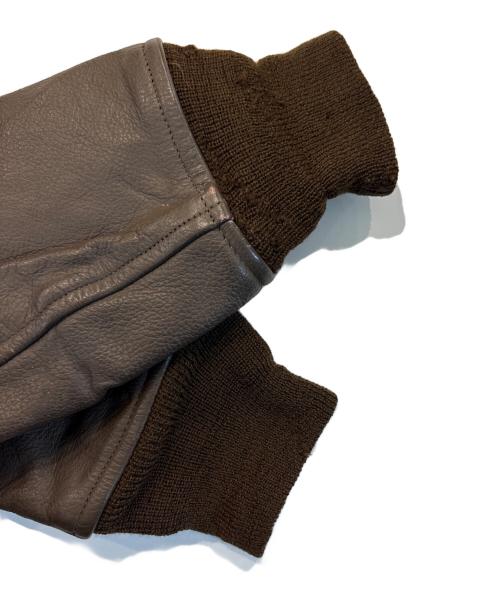 U'S NAVY（アメリカ海軍）U'S NAVY (ユーエスネイビー) 70s G-1フライトジャケット ブラウン サイズ:SIZE 40の古着・服飾アイテム