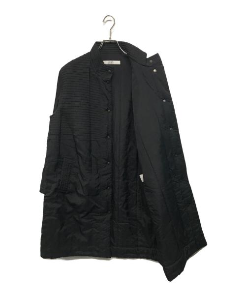 YACCO MARICARD（ヤッコマリカルド）YACCO MARICARD (ヤッコマリカルド) ピンタック中綿コート ブラック サイズ:SIZE Nの古着・服飾アイテム