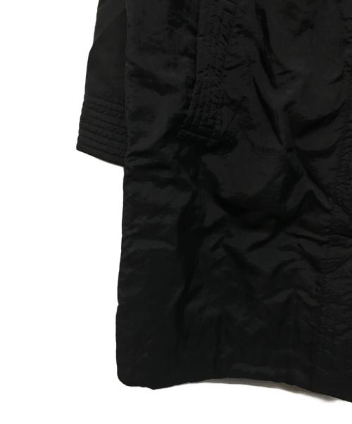 YACCO MARICARD（ヤッコマリカルド）YACCO MARICARD (ヤッコマリカルド) ピンタック中綿コート ブラック サイズ:SIZE Nの古着・服飾アイテム