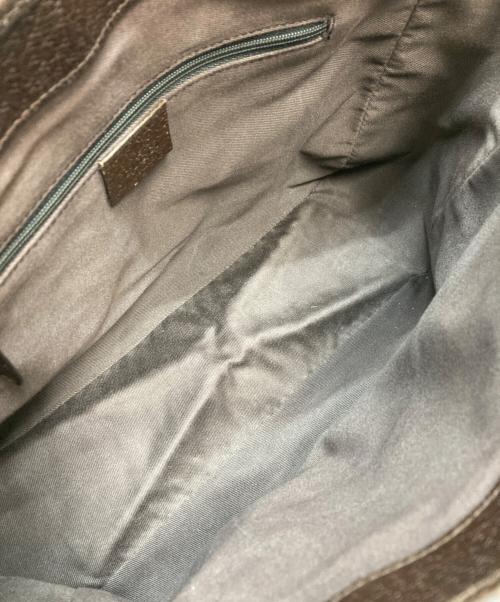 GUCCI（グッチ）GUCCI (グッチ) キャンバストートバッグ ブラウンの古着・服飾アイテム