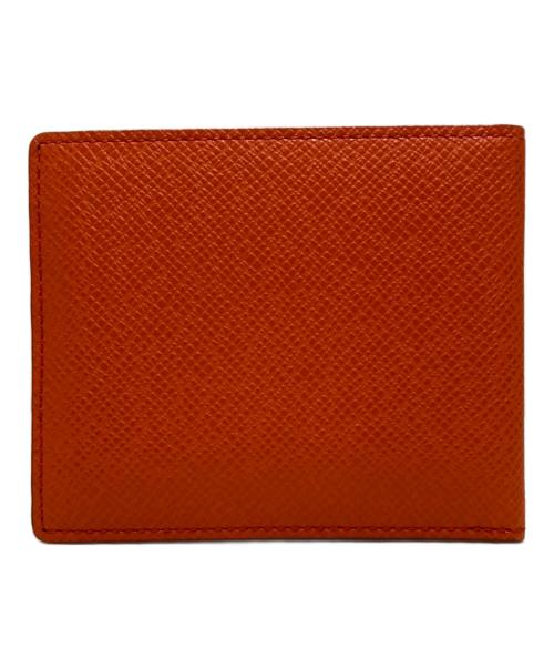 PELLE MORBIDA（ペッレモルビダ）PELLE MORBIDA (ペッレモルビダ) BA329-コンパクトウォレット オレンジの古着・服飾アイテム