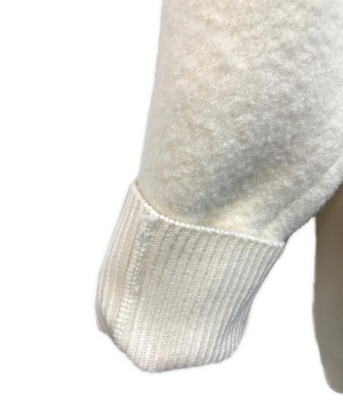 Spick and Span（スピック＆スパン）Spick and Span (スピックアンドスパン) ブークレダブルフェイス カーディガン アイボリー サイズ:-の古着・服飾アイテム